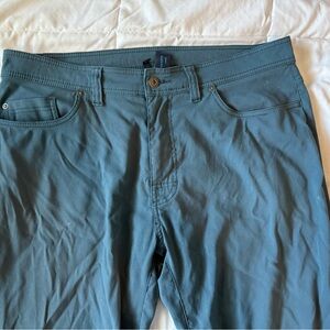 Prana Men's Brion pants 36w x 34L (tall) in blue/grey